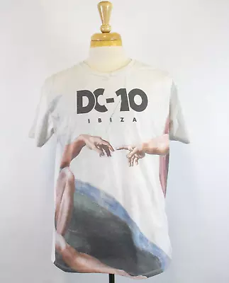 DC-10 Offician Ibiza Merch T-Shirt Club Ibiza New With Tags Size XL- PDY • $12.42