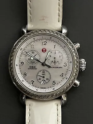 Michele CSX Diamond Watch MW03C01 For Women Original Band (Crown Is Worn Out) • $480