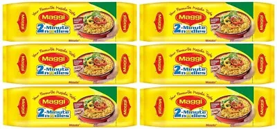 6 Packs X Maggi 2 Minutes Noodles Masala 560g- Maggi Real Taste Indian Snack • $64.99