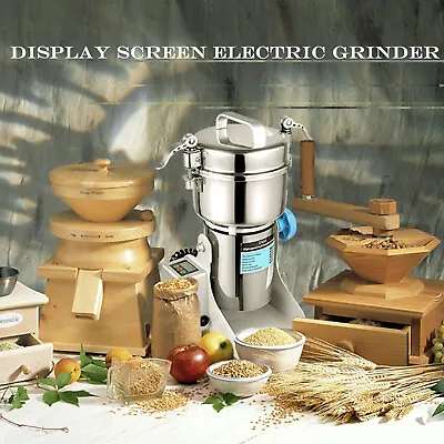 $109.99 • Buy Marada Electric Herb Grain Grinder Cereal Wheat Powder Grinding Flour Mill Kitch