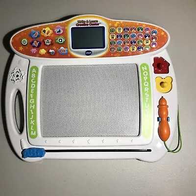 VTech Creative Center Writing Write And Learn Toy Preschoolers Complete Works • $17.95