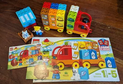 Duplo Truck & Train Sets 10818 10847 10915 - Alphabet Number And Food • $80