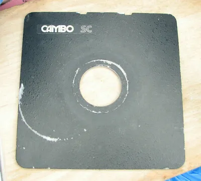 Cambo SC Monorail 10x8 5x4 Lens Board Copal Compur 1  41.7mm Hole • £49.95