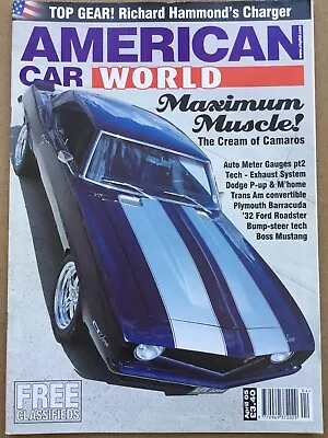 American Car World Magazine - April 2005 - Boss Mustang Barracuda ‘32 Ford. • £7.49