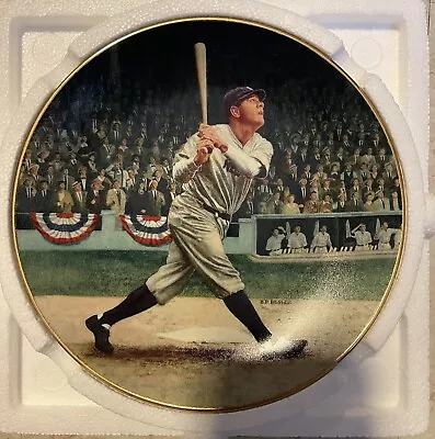 The Bradford Exchange Babe Ruth The Called Shot Collector's Plate 8  • $11.25