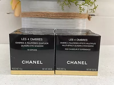 CHANEL LES 4 OMBRES Multi-Effect Quadra Eyeshadow (You Pick) NIB • $59.99