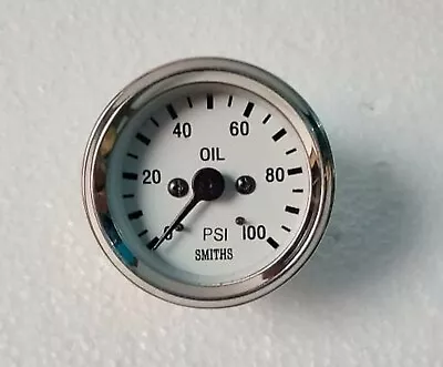 Smith White Oil Pressure Gauge 52 Mm 2 1/16  • $16.99