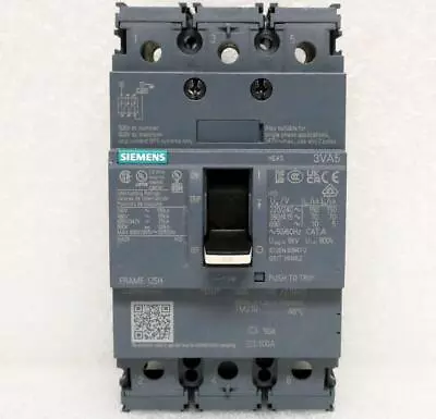 Siemens 3VA5150-5ED31-0AA0 50A 3P 3 Phase 600V Thermal Magnetic Circuit Breaker • $150