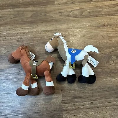 Disney Parks Toy Story #7 #3 BULLSEYE Race Horse 9  Plush Woodys Pony Toy • £17.35