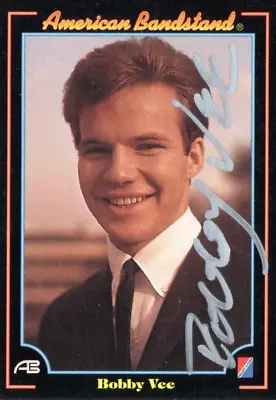 Bobby Vee Signed Trading Card-american Bandstand 1993 Take Good Care Of My Baby • $29.99