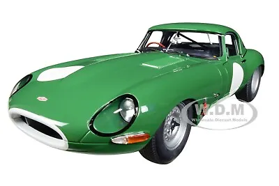 Jaguar Lightweight E-type Roadster Rhd Dark Green 1/18 Car By Autoart 73648 • $219.99