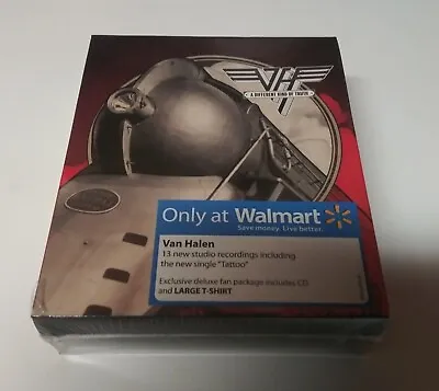 Van Halen A Different Kind Of Truth Rare Factory Sealed Cd Large T-shirt Box Set • $145