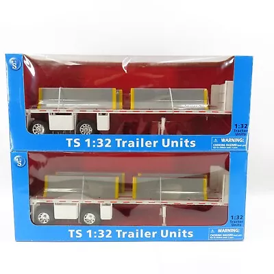 New Ray Toys TS Promotions 1:32 Scale Tractor Trailer Units X2 • $52.49