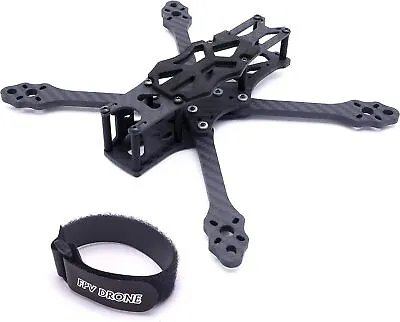 220mm FPV Racing Drone Frame 5 Inch Carbon Fiber Quadcopter Frame Kit Support • $59.32
