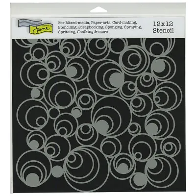 Crafter's Workshop Template 12 X12 -Mod Spirals TCW-424 • £15.67