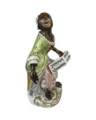 Meissen Porcelain Monkey Band Figure • $849.99