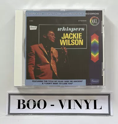 Jackie Wilson - Whispers Funk Soul Cd Album Brunswick NM / NM • £8.97