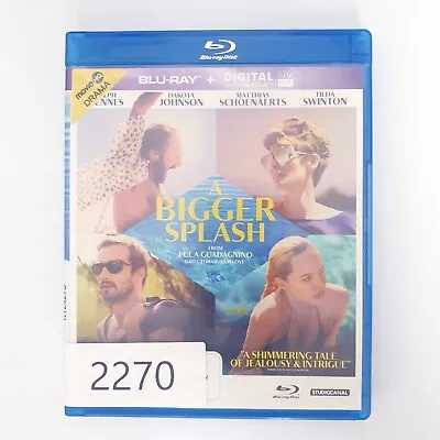 A Bigger Splash Blu-ray Region B Bluray Free Postage • £12.38
