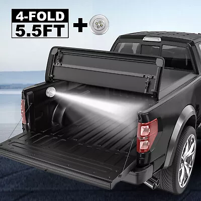 4 FOLD 5.5FT Bed Soft Truck Tonneau Cover For 2015-2023 Ford F-150 Super Crew • $135.79