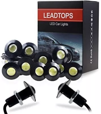 NEW Puddle Lights 10x9w LED Lighting Kit 12SMD JDM VIP DRL Fog Ultra Thin 23mm • $45