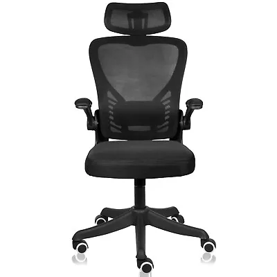 Mesh Office Desk Chair Ergonomic Swivel Chair Executive Task Chair With Headrest • $90.25