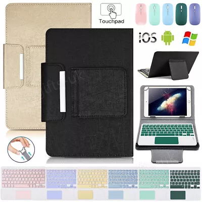 Keyboard With Touchpad Case Cover For IPad 5th 6th 7th 8th Gen Air Pro 10.5 11 • £19.99