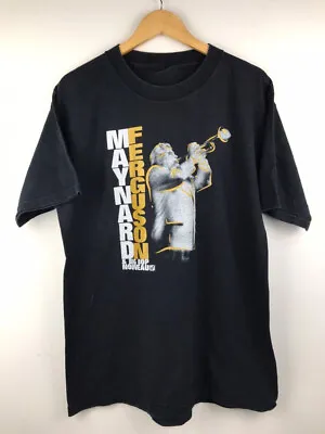 Vtg Maynard Ferguson 2001 World Tour Cotton Black All Size Unisex Shirt A1185 • $25.50