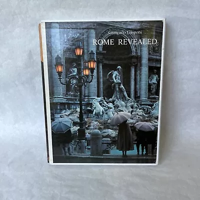 Vintage Coffee Table Book Rome Revealed By Giancorlo Gasponi 1980s • $30