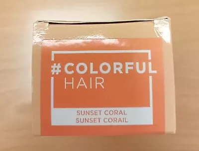 £8.50 • Buy L'oreal Colorful Hair Semi Permanent Hair Colour 90ml (SUNSET CORAL)