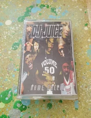 Dj Juice #50 Name Callin *vtg Mega Rare *jay Z/prodigy/dmx/aaliya/wu Tang/nas • $100