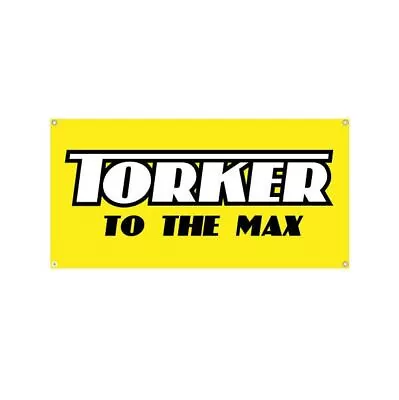 Torker -  To The Max  Yellow Banner - Old School Bmx • $97.90