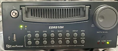 EVERFOCUS EDR810H 8 CHANNEL MPEG4 DIGITAL VIDEO RECORDER W/ POWER SUPPLY(tested) • $449.99