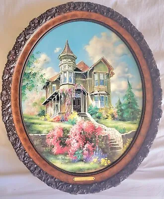 Vintage Framed Oil Painting   Numbered & Signed 20th Century Marty  Bell  • $1650