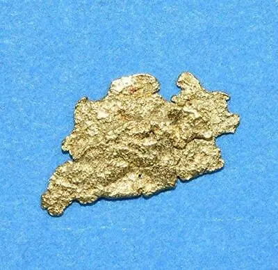 Alaskan-Yukon BC Gold Rush Natural Gold Nugget 0.10 Grams Genuine • $13.91