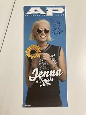 TONIGHT ALIVE BAND Jenna McDougall SIGNED AUTOGRAPHED Locker POSTER • $22.99