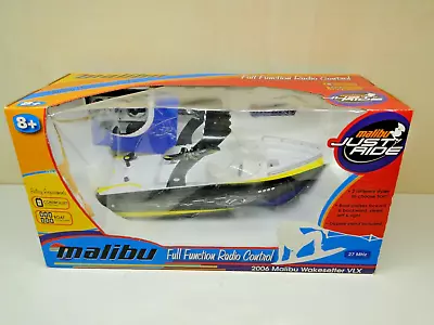 New FULL FUNCTION RADIO CONTROL 2006 MALIBU WAKESETTER VLX REMOTE CONTROL BOAT • $124.99