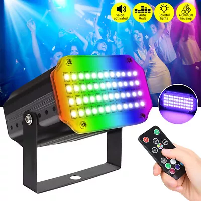 48 LED DJ Disco Party Stage Light Laser Projector LED RGB KTV Show Lighting • $20.99