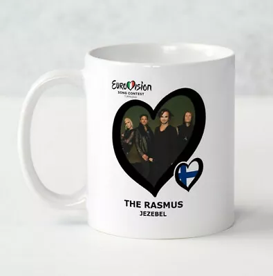 £8.99 • Buy Eurovision 2022 Finland The Rasmus Jezebel Mug Eurovision Party Fathers Gift