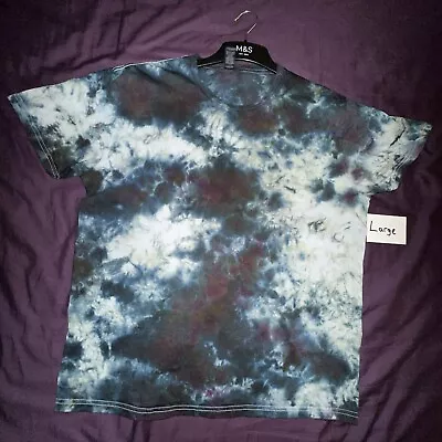 Large Hand Tie Dye  Cotton T-shirt • £10