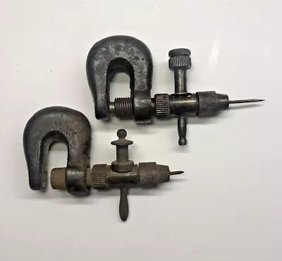 Antique Jeweler Sewing Hand Pin Vise Rivet Set Tool Old Unique • $69.99