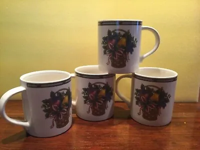 Mikasa Holiday Harvest Mugs (4) Unused Condition • $19.99