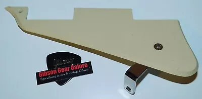 Epiphone Les Paul 50's Pickguard Lefty Creme Standard Guitar Parts Bracket Cream • $69.99