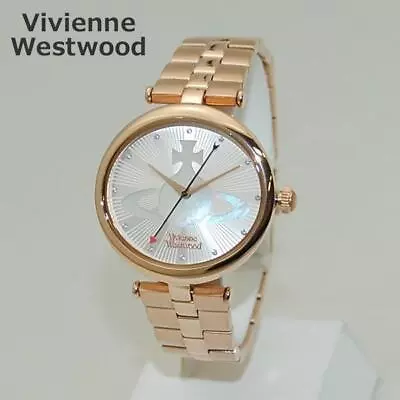 Vivienne Westwood Wrist Watch VV184LPKRS Pink Gold Bracelet Ladies Women • $232.27