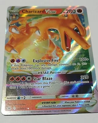 Pokémon TCG Charizard VSTAR Crown Zenith 019/159 Holo Ultra Rare • £0.99