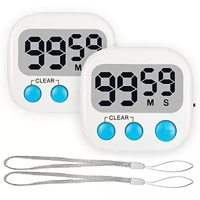 TimerDigital TimersClassroom Timer For KidsKitchen Timer For White • $12.21