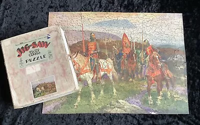 GWR Chad Valley Vintage Boxed Jigsaw Puzzle King Arthur On Dartmoor - Complete • £18