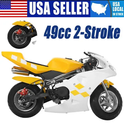 49CC 2-Stroke Gas Power Mini Dirt Bike Dirt Off Road Motorcycle Pit Bike Scooter • $269.99