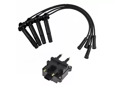 Ignition Coil And Spark Plug Wire Set For 1999-2004 Subaru Forester 2001 YY393VT • $71.05