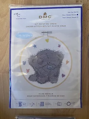Dmc Me To You “Bear Daydreams” Cross Stitch Kit • £4