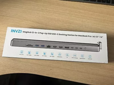 Invzi MagHub 12-2 USB-C Docking Station For MacBook Pro / Air13  / 14  • £53